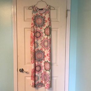 Mid calf length dress